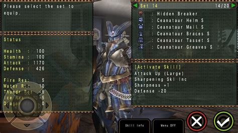 mhfu armor sets|MHFU Armor Skills Explanation and Athena's Armor .